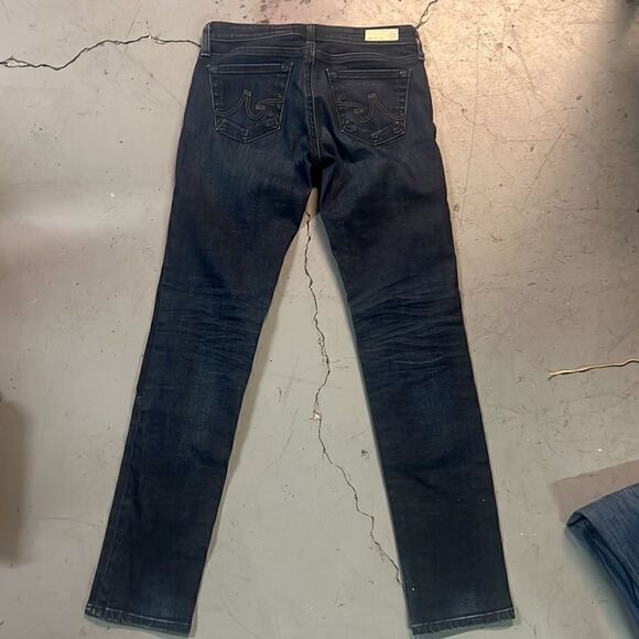 Size 25 Adriano Goldschmidt Cigarette Leg Patchwork - Picture 2 of 6